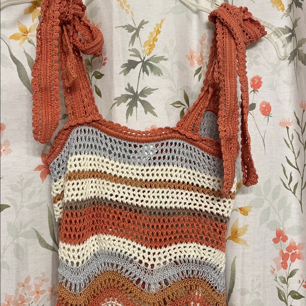 Zimmermann Devi Wave Crochet Mini Dress - Zimmermann Size 0 - Picture 15 of 17